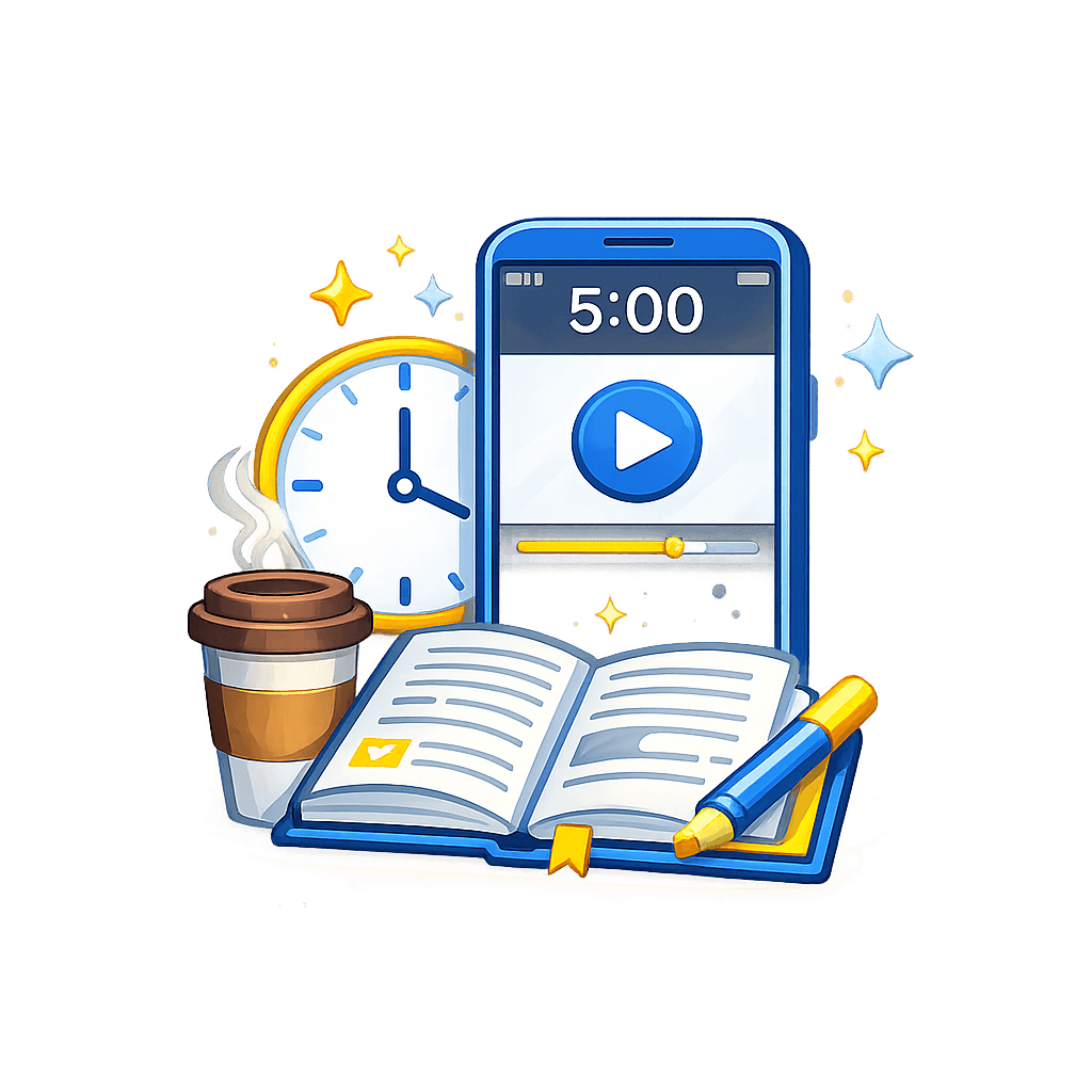 忙しい人の「5分学習」